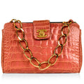 Chanel Pouch on Chain - Crocodile