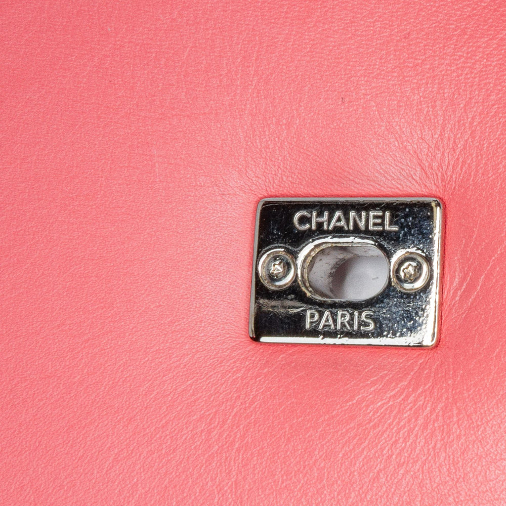 Chanel Crumpled Calfskin Bi Quilted Vintage Full Flap