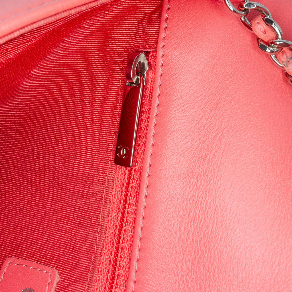Chanel Crumpled Calfskin Bi Quilted Vintage Full Flap