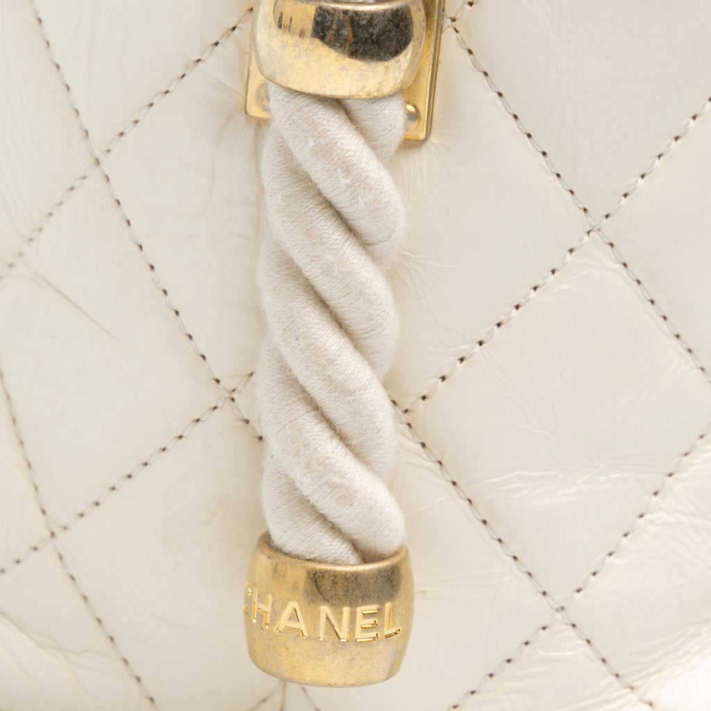 Chanel Crumpled Calfskin En Vogue Rope Satchel (SHG-YiQ0Ms)