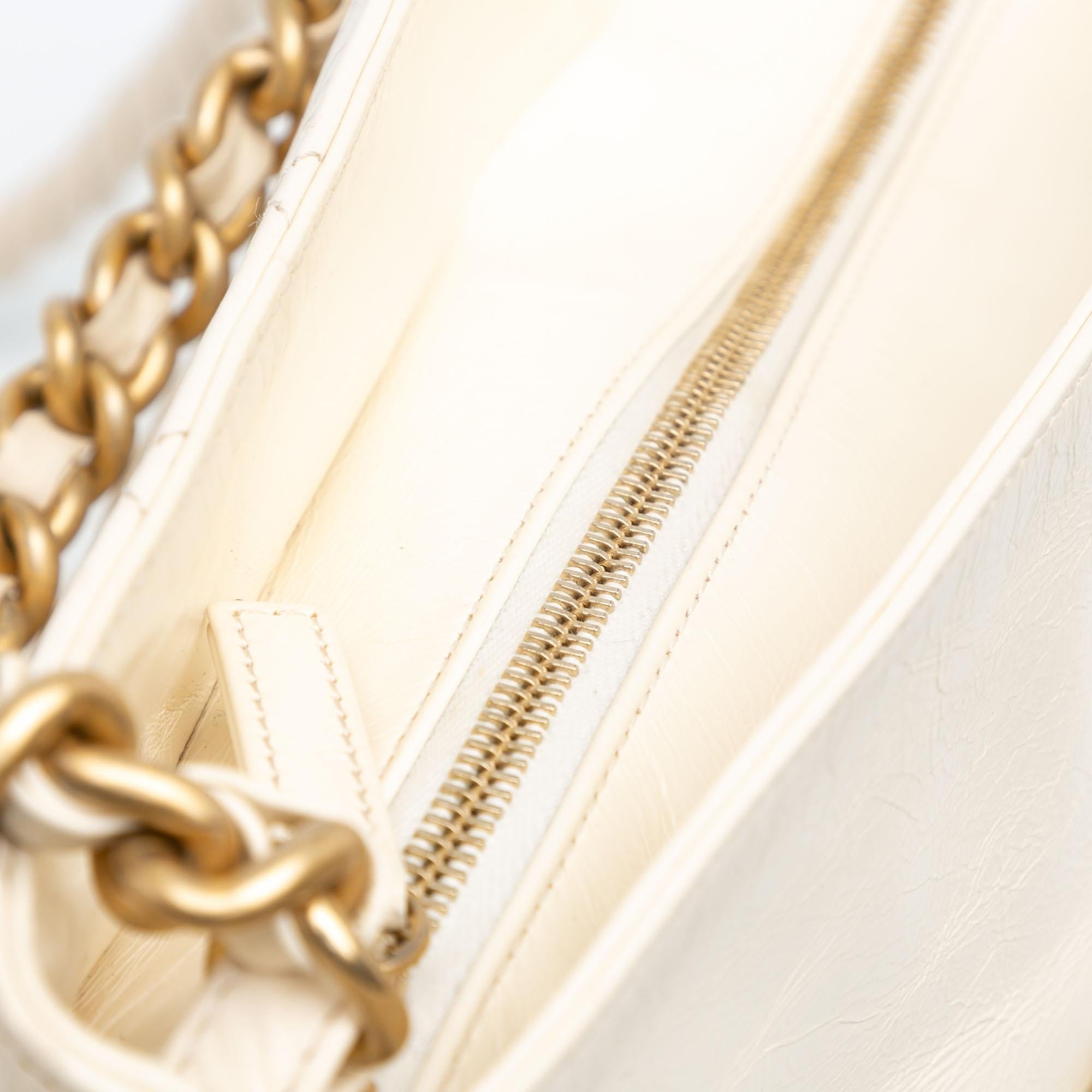 Chanel Crumpled Calfskin En Vogue Rope Satchel