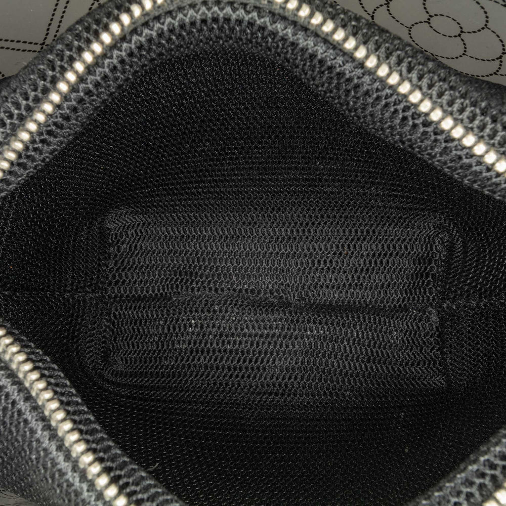Chanel Crumpled Calfskin PVC Camellia Bucket