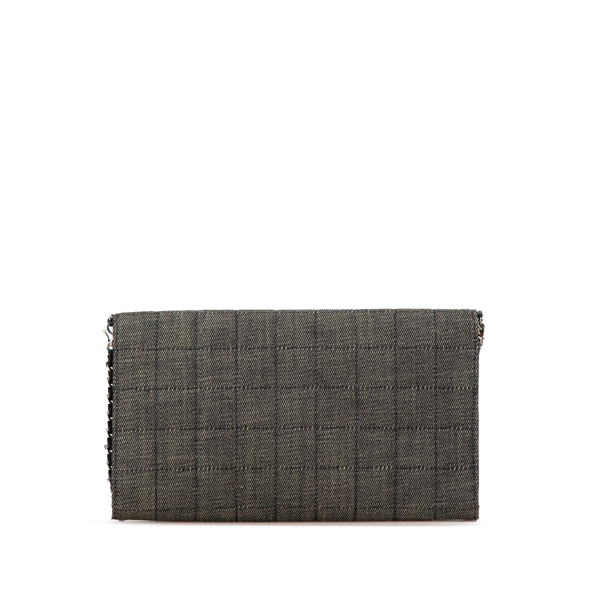 Chanel Denim Choco Bar Chain Flap