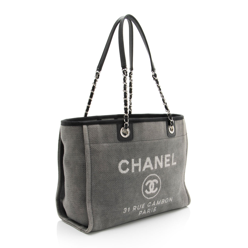 Chanel Denim Deauville Small Tote