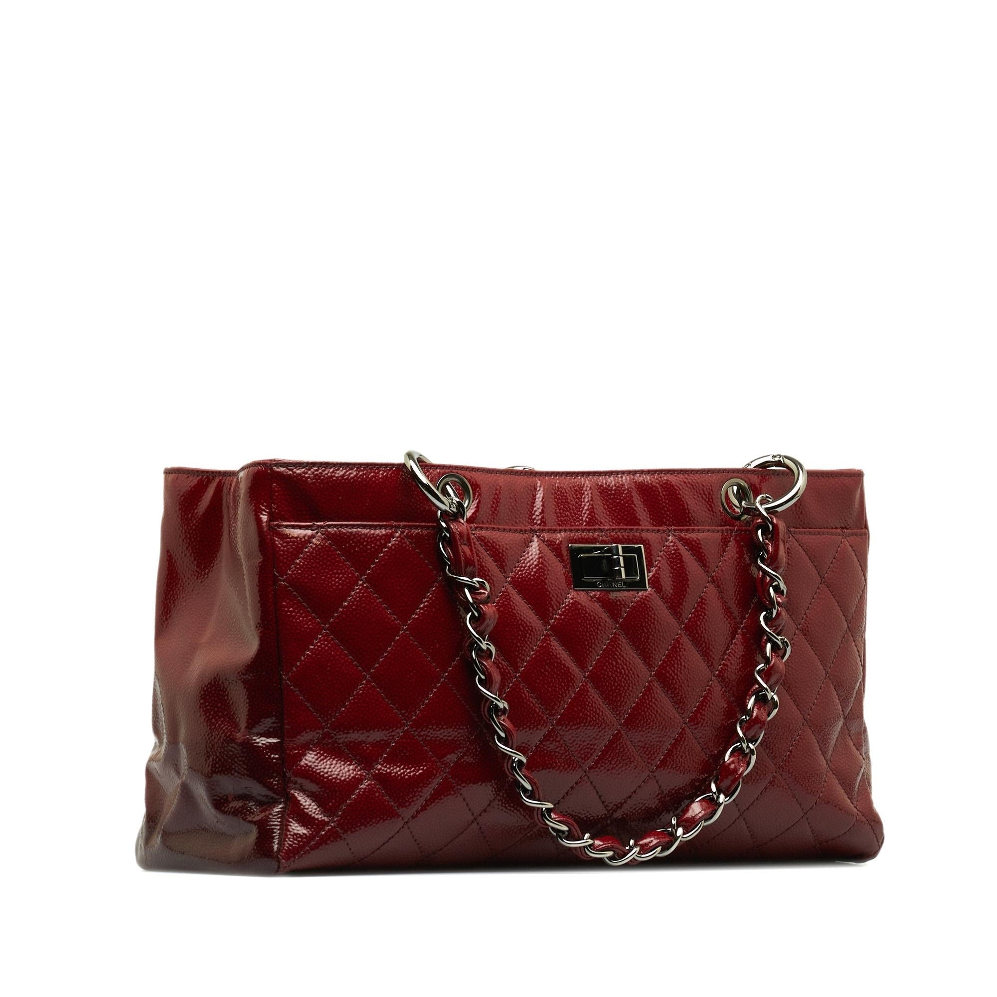 Chanel Diamond Shine Reissue Tote (SHG-3qW0DZ)