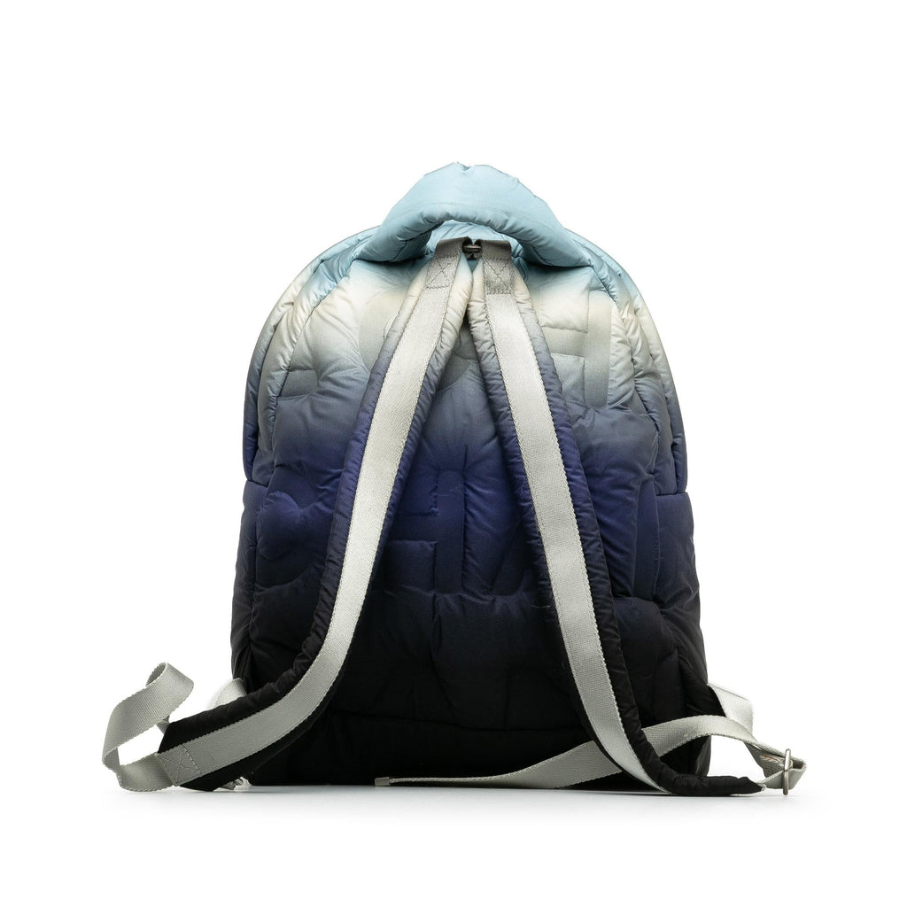 Chanel Embossed Nylon Doudoune Backpack (SHG-uuLrok)