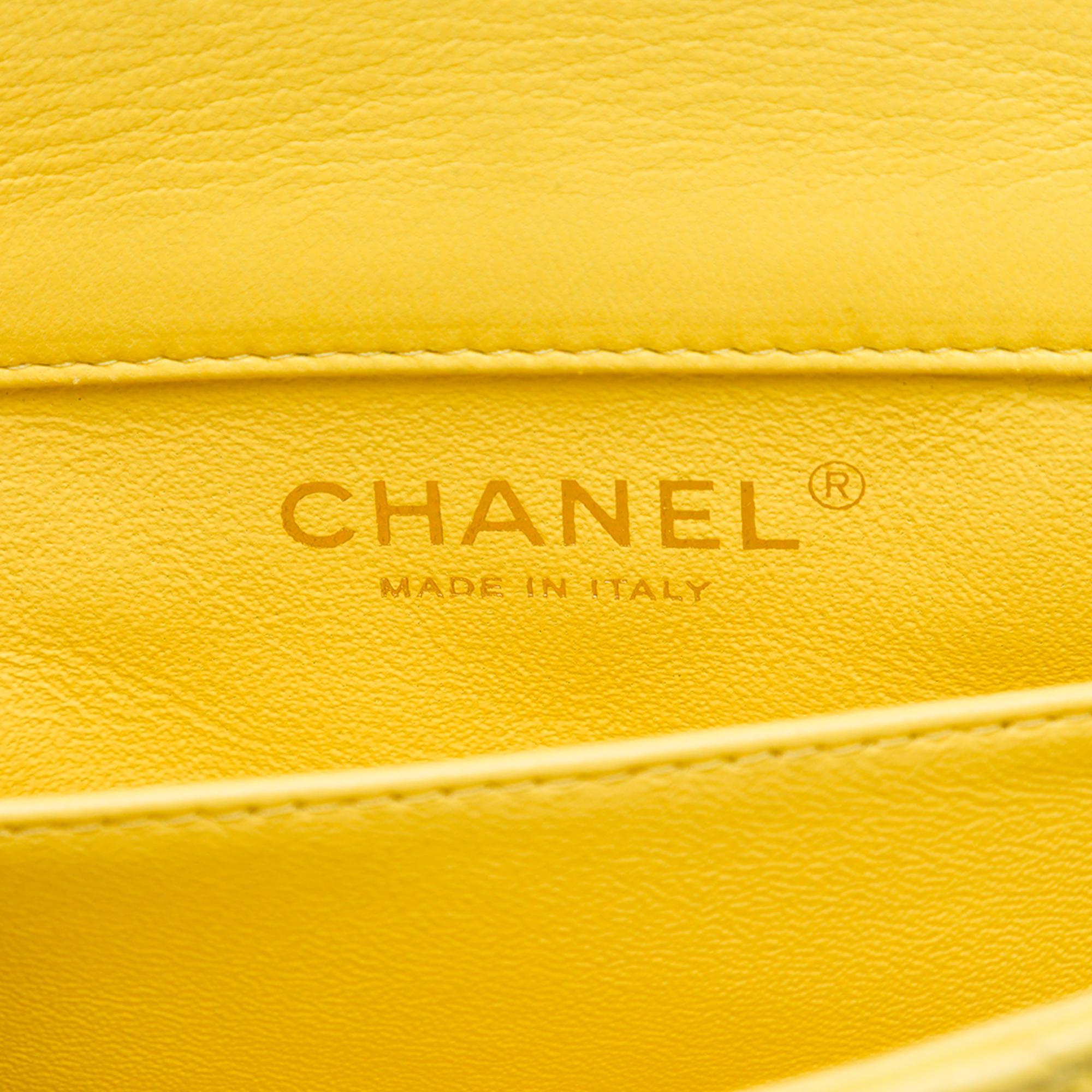 Chanel Extra Mini Rectangular Classic Lambskin Single Flap