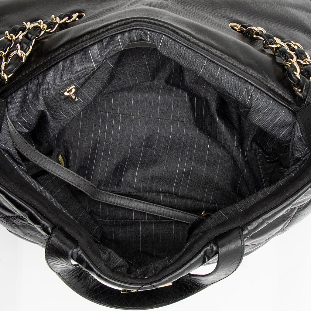 Chanel Glazed Calfskin Portobello Medium Tote (SHF-23347)
