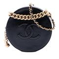 Chanel Glazed Calfskin Round As Earth Evening Bag