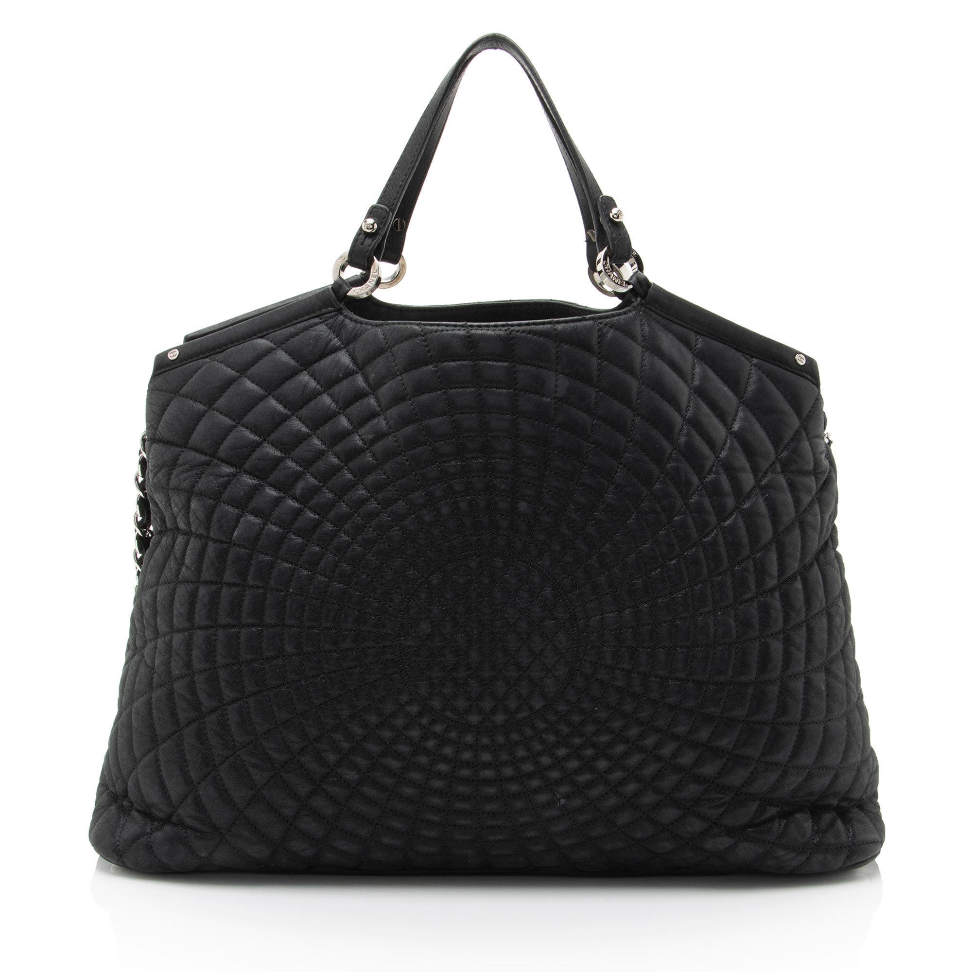 Chanel Iridescent Calfskin Leather Sea Hit Large Tote