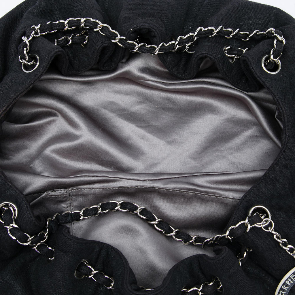 Chanel Jersey Melrose Cabas