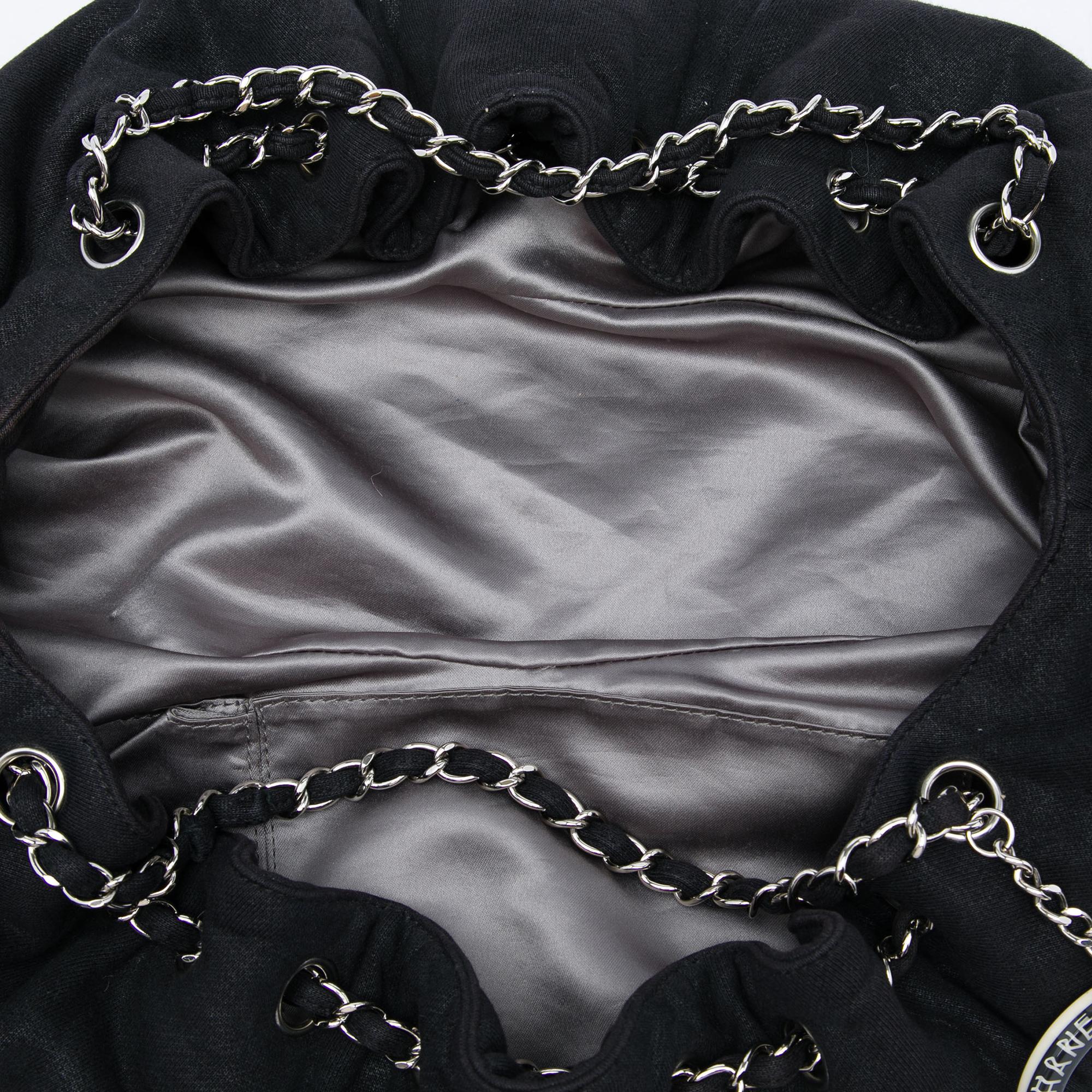 Chanel Jersey Melrose Cabas
