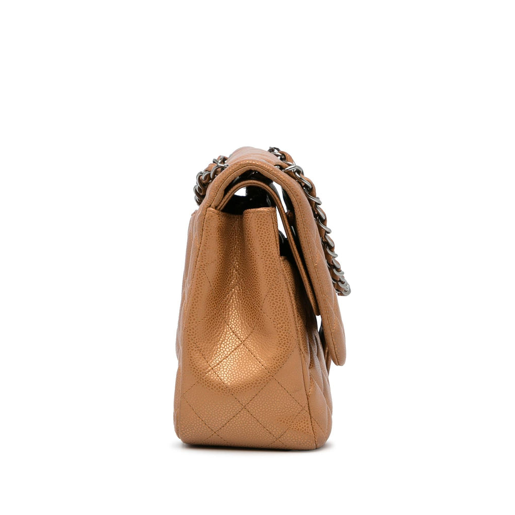 Chanel Jumbo Classic Caviar Double Flap Bag (SHG-YmUP1q)