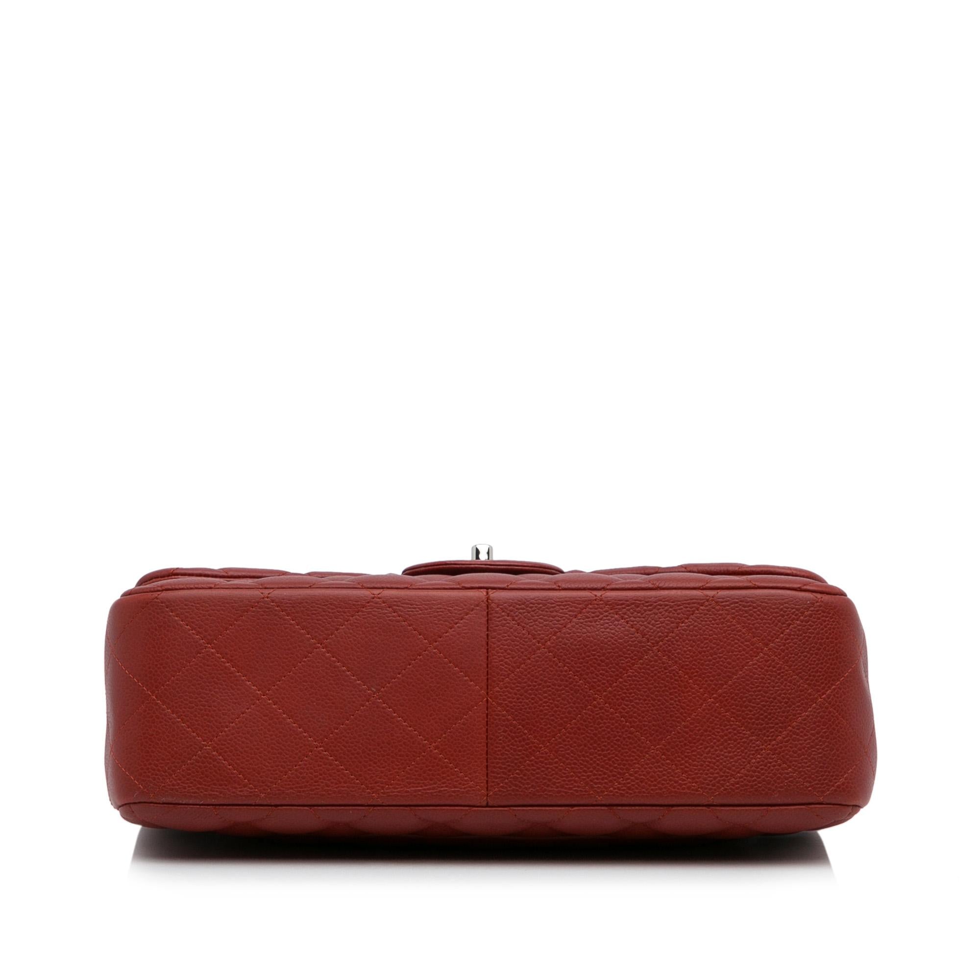 Chanel Jumbo Classic Caviar Double Flap (SHG-p095Cx)
