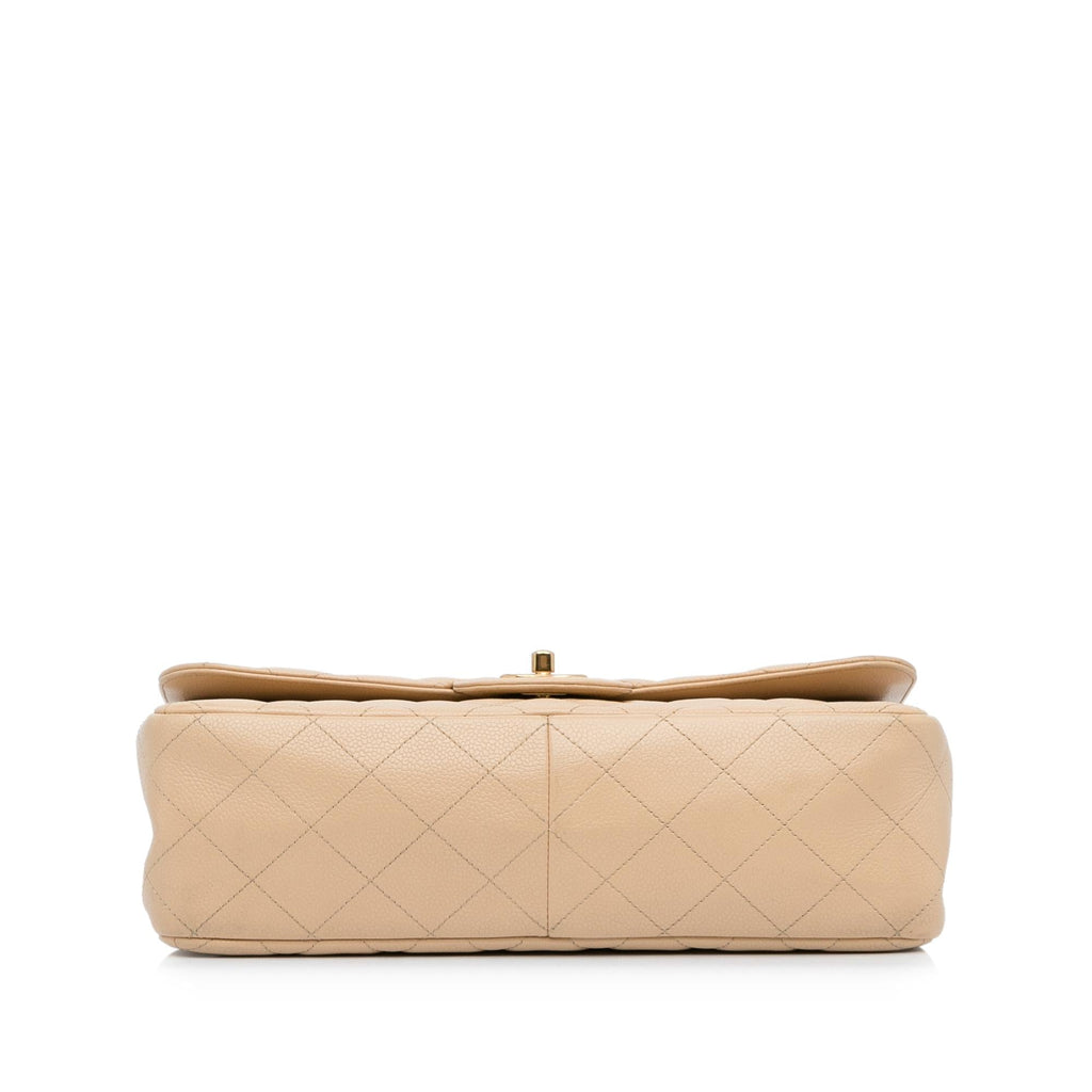 Chanel Jumbo Classic Caviar Double Flap (SHG-hLLhcE)