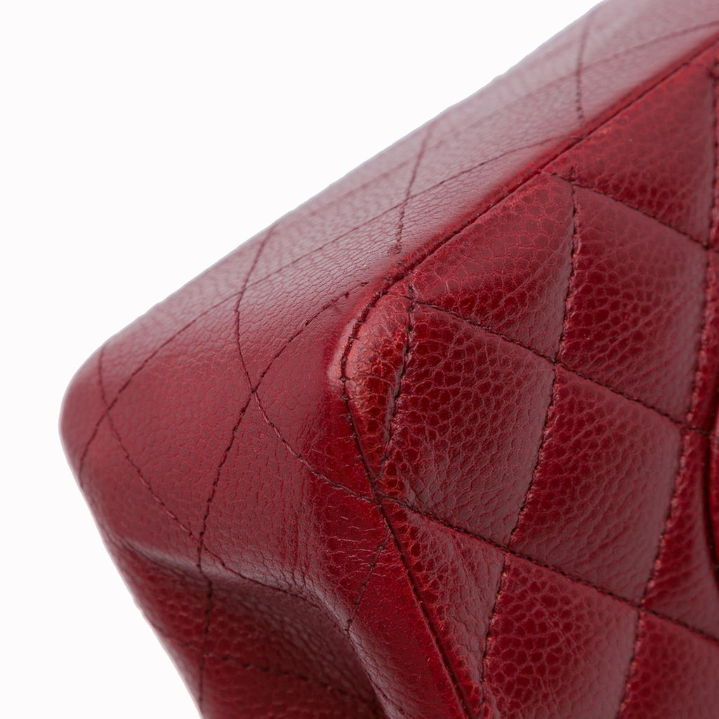Chanel Jumbo Classic Caviar Double Flap (SHG-e4H83n)