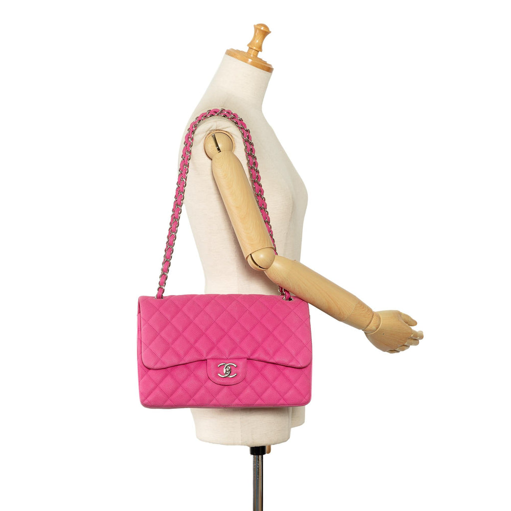 Chanel Jumbo Classic Caviar Double Flap (SHG-6et6P0)