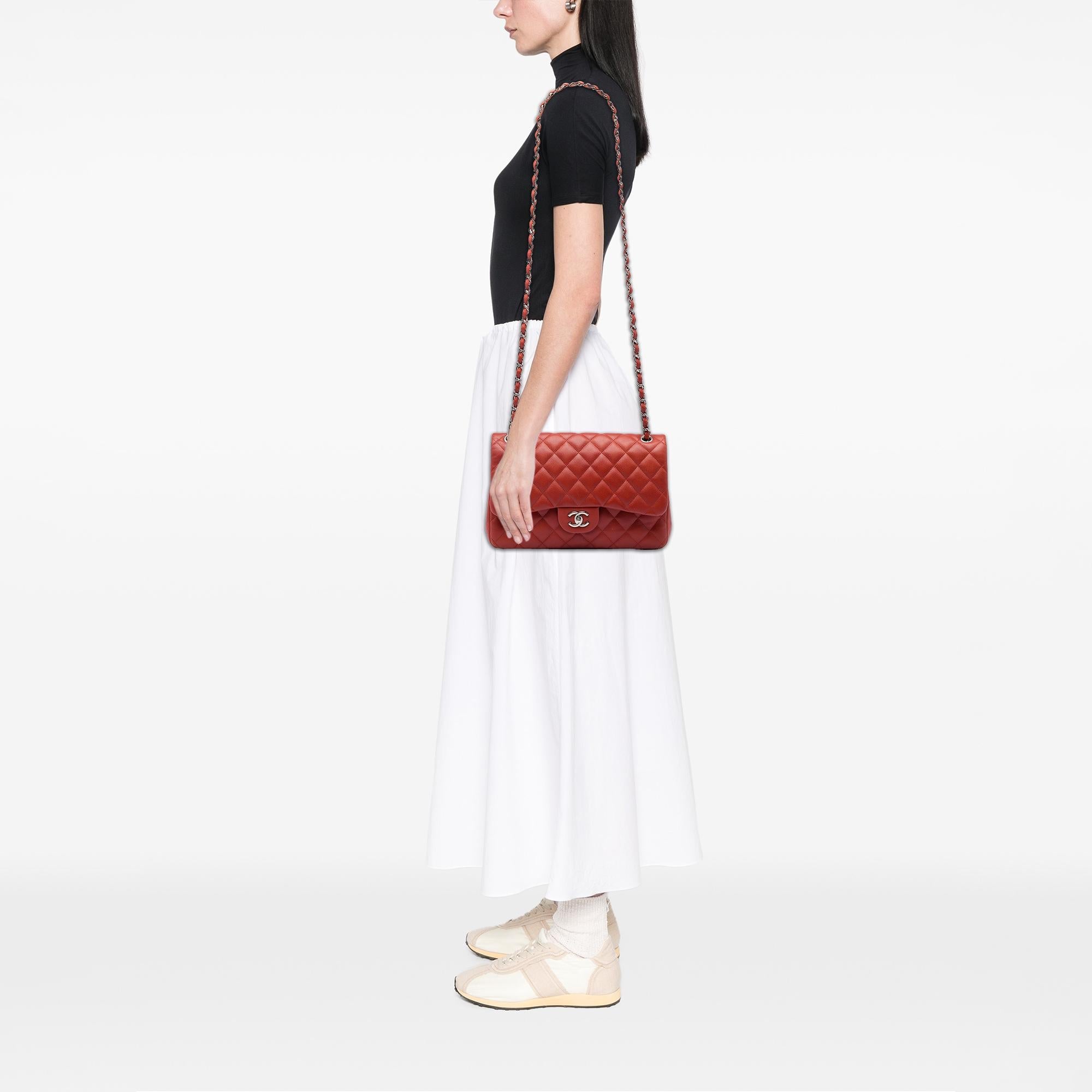 Chanel Jumbo Classic Caviar Double Flap