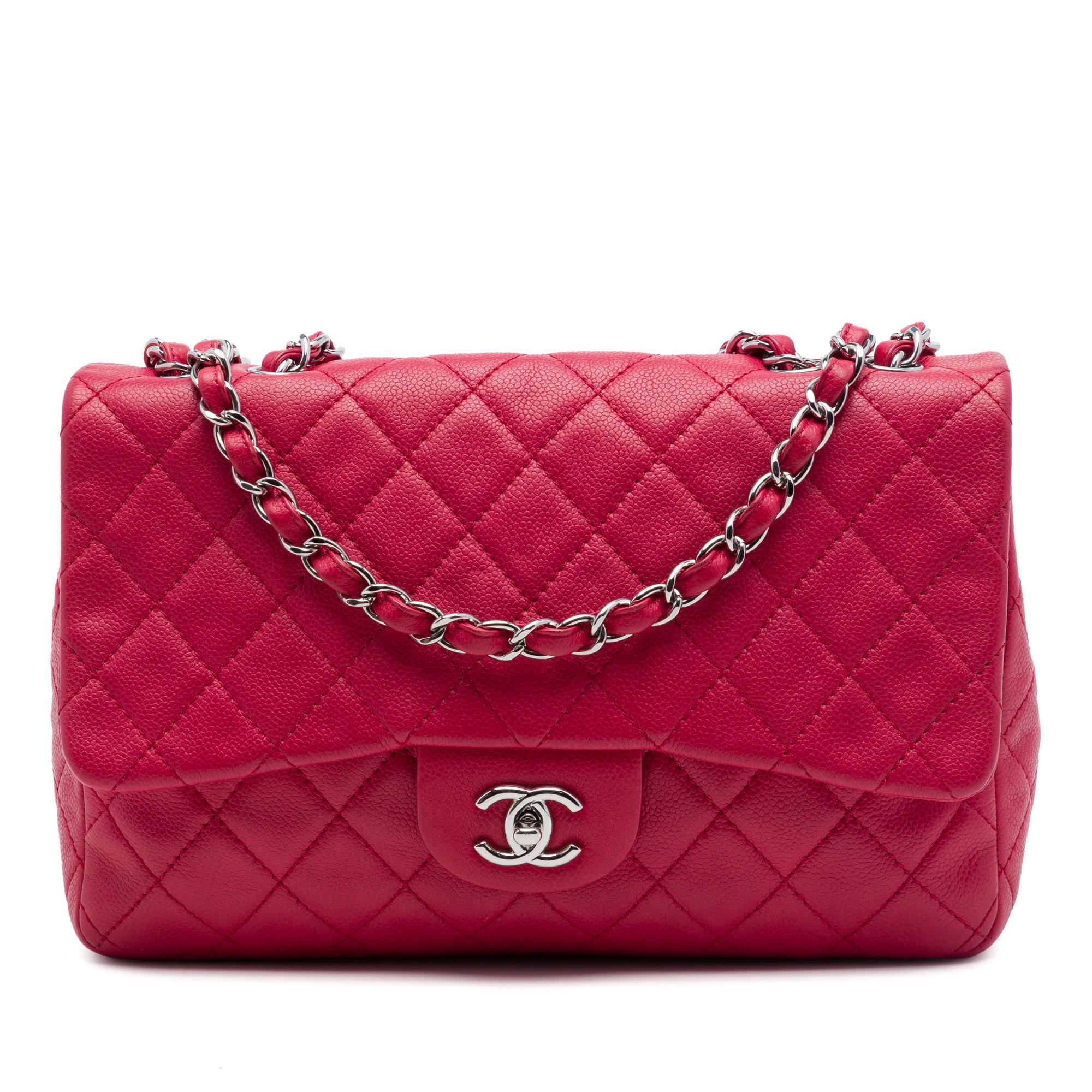 Chanel Jumbo Classic Caviar Single Flap