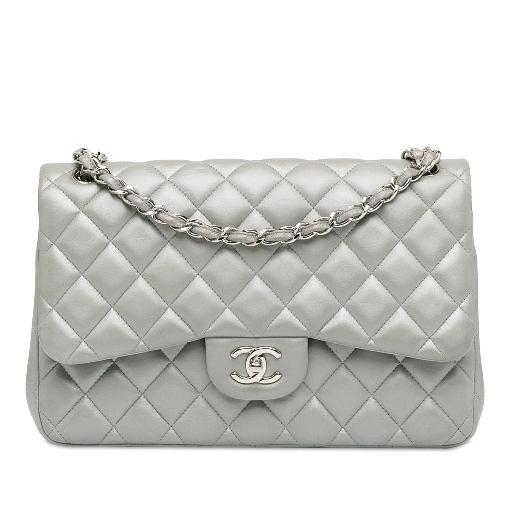Chanel Jumbo Classic Lambskin Double Flap (SHG-FFE2dS)