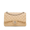 Chanel Jumbo Classic Lambskin Double Flap (SHG-Mqc20h)