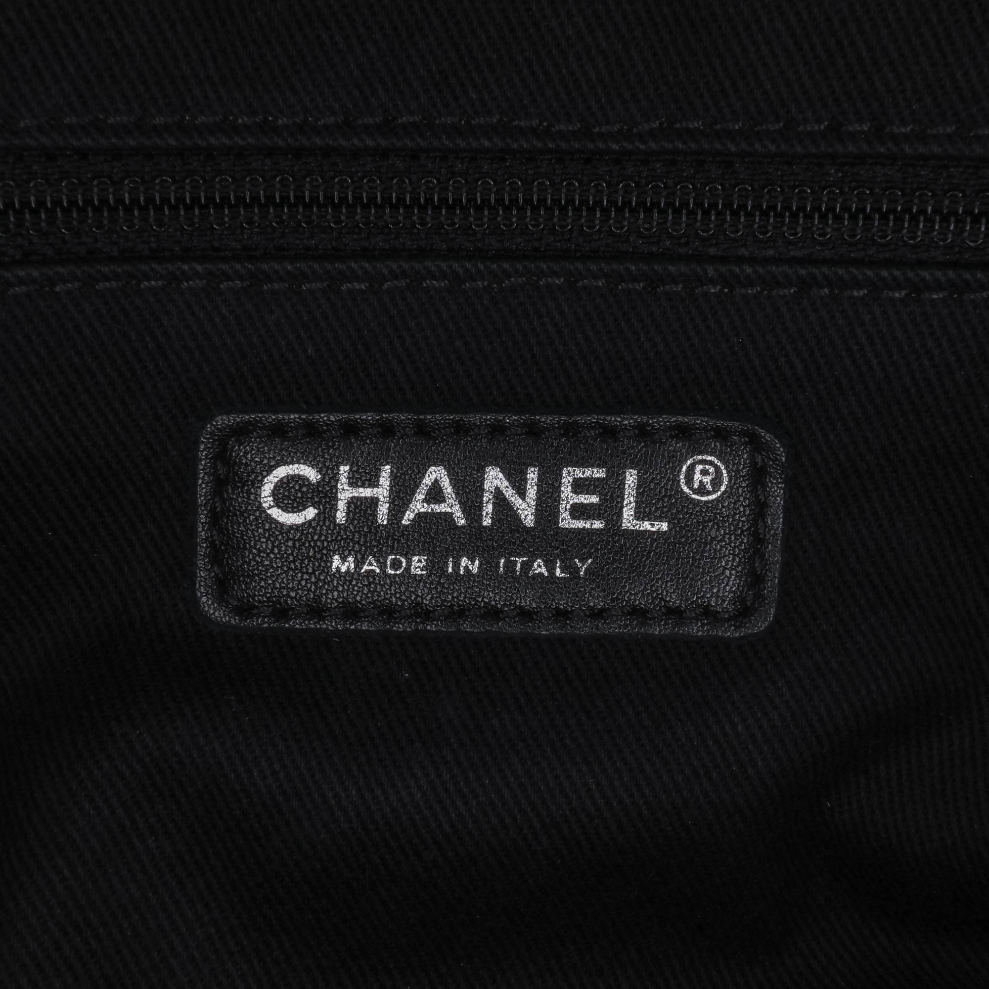 Chanel Jumbo Quilted Caviar Easy Flap