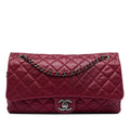 Chanel Jumbo Quilted Iridescent Caviar Easy Flap