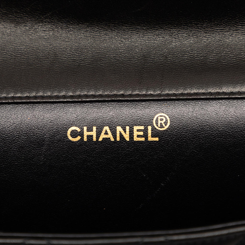 Chanel Jumbo Quilted Lambskin Double Sided Flap