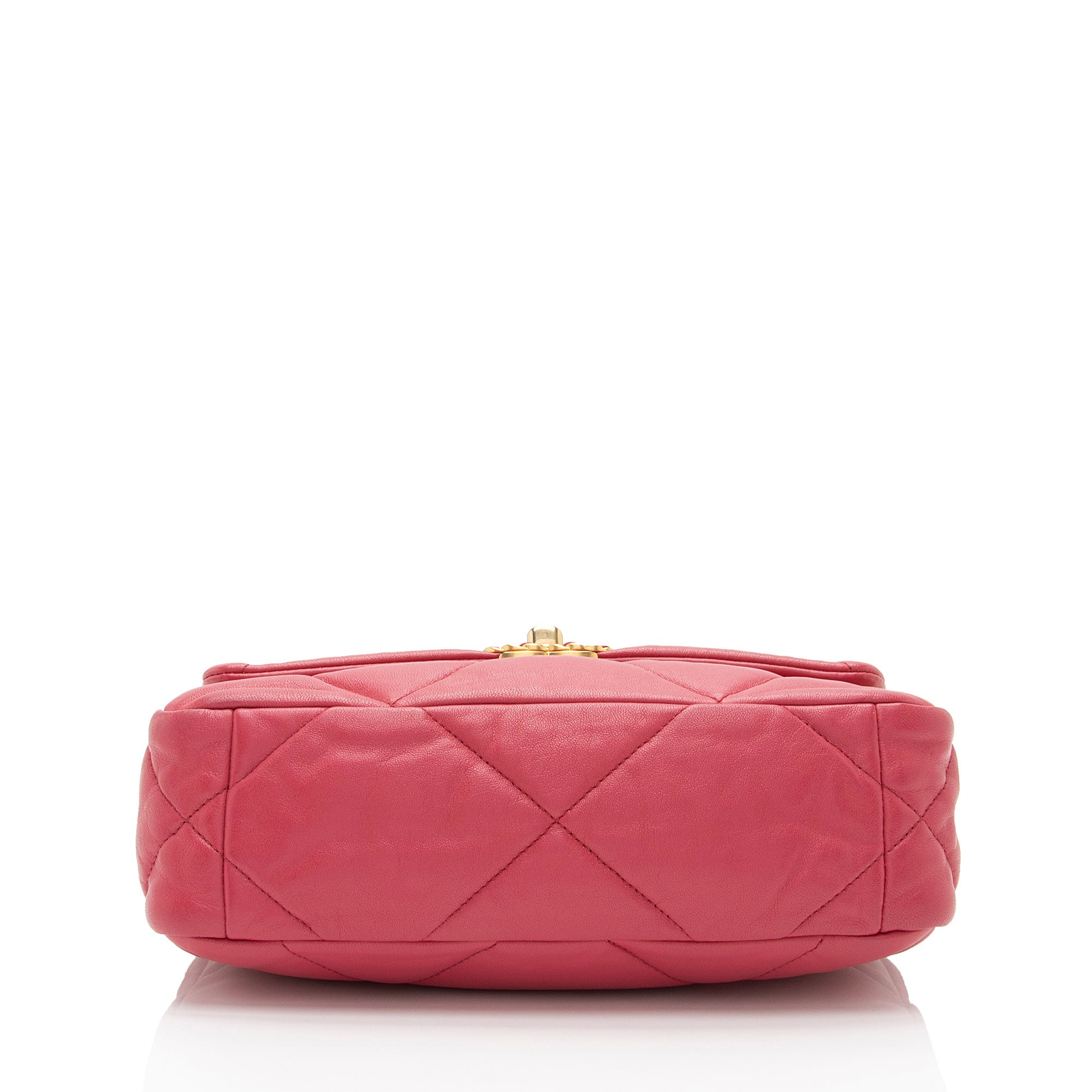 Chanel Lambskin 19 Medium Flap Shoulder Bag (SHF-eBjmry)