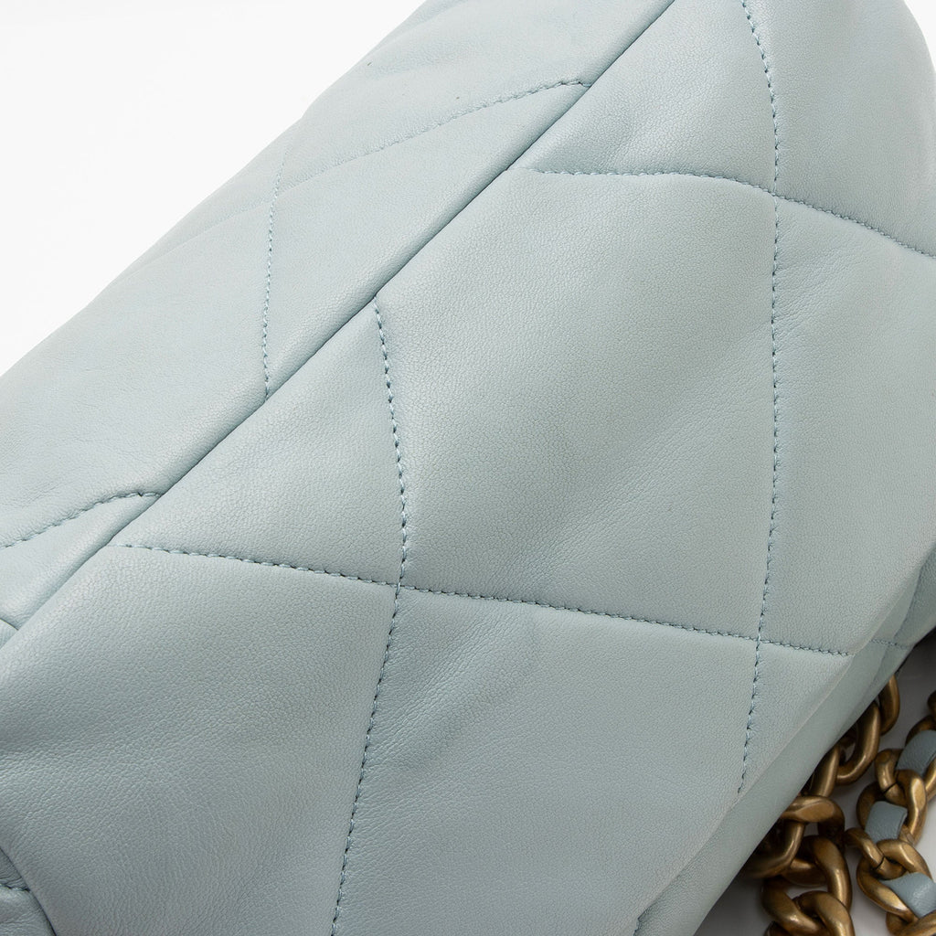 Chanel Lambskin 19 Medium Flap Shoulder Bag