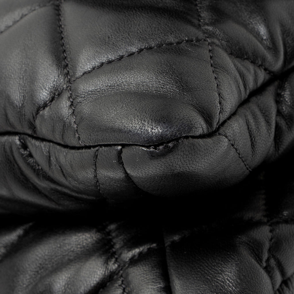Chanel Lambskin 3 Accordion Maxi Flap Bag