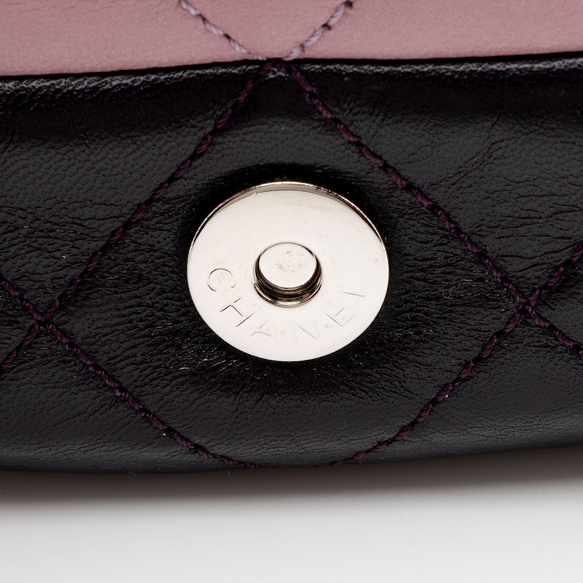 Chanel Lambskin Bicolor CC Medium Single Flap Bag