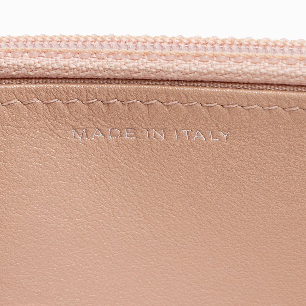 Chanel Lambskin Camellia Wallet on Chain