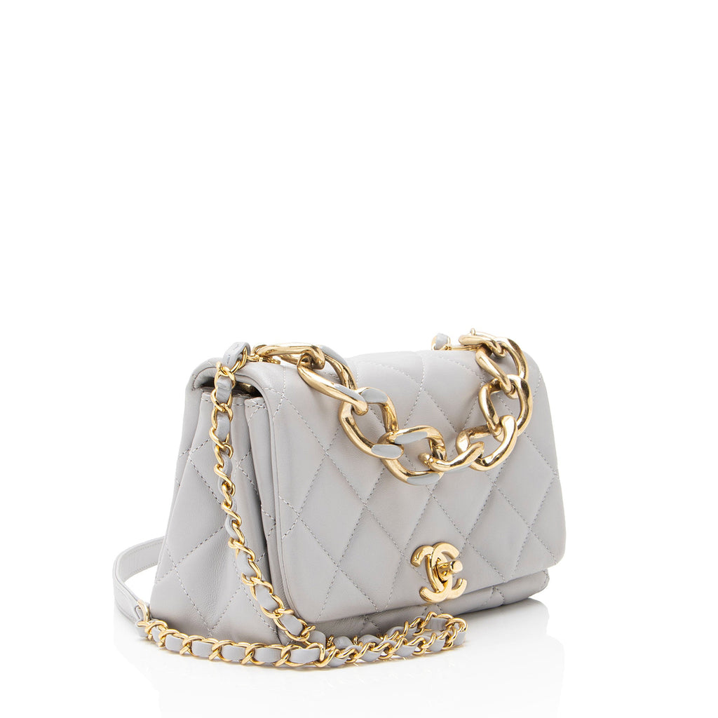 Chanel Lambskin Color Match Small Flap Bag