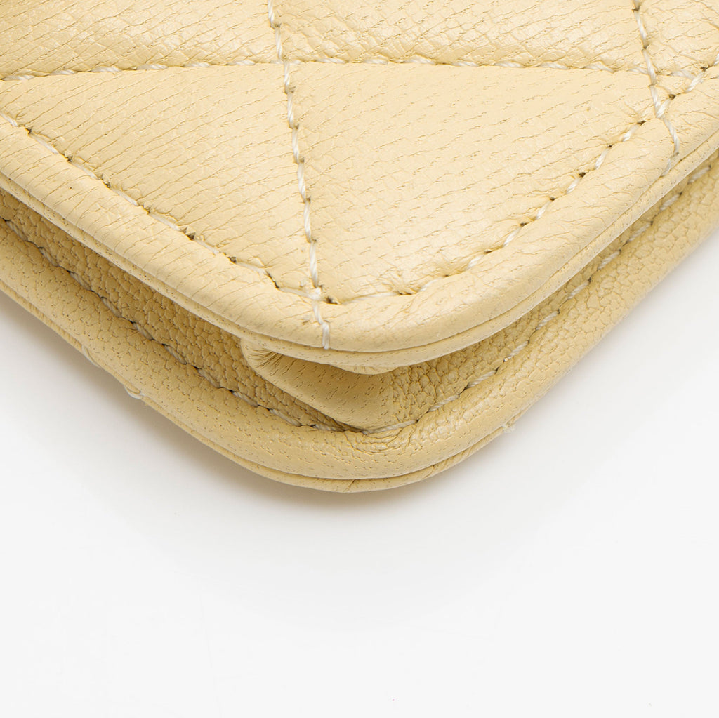 Chanel Lambskin Pearl Crush Mini Clutch