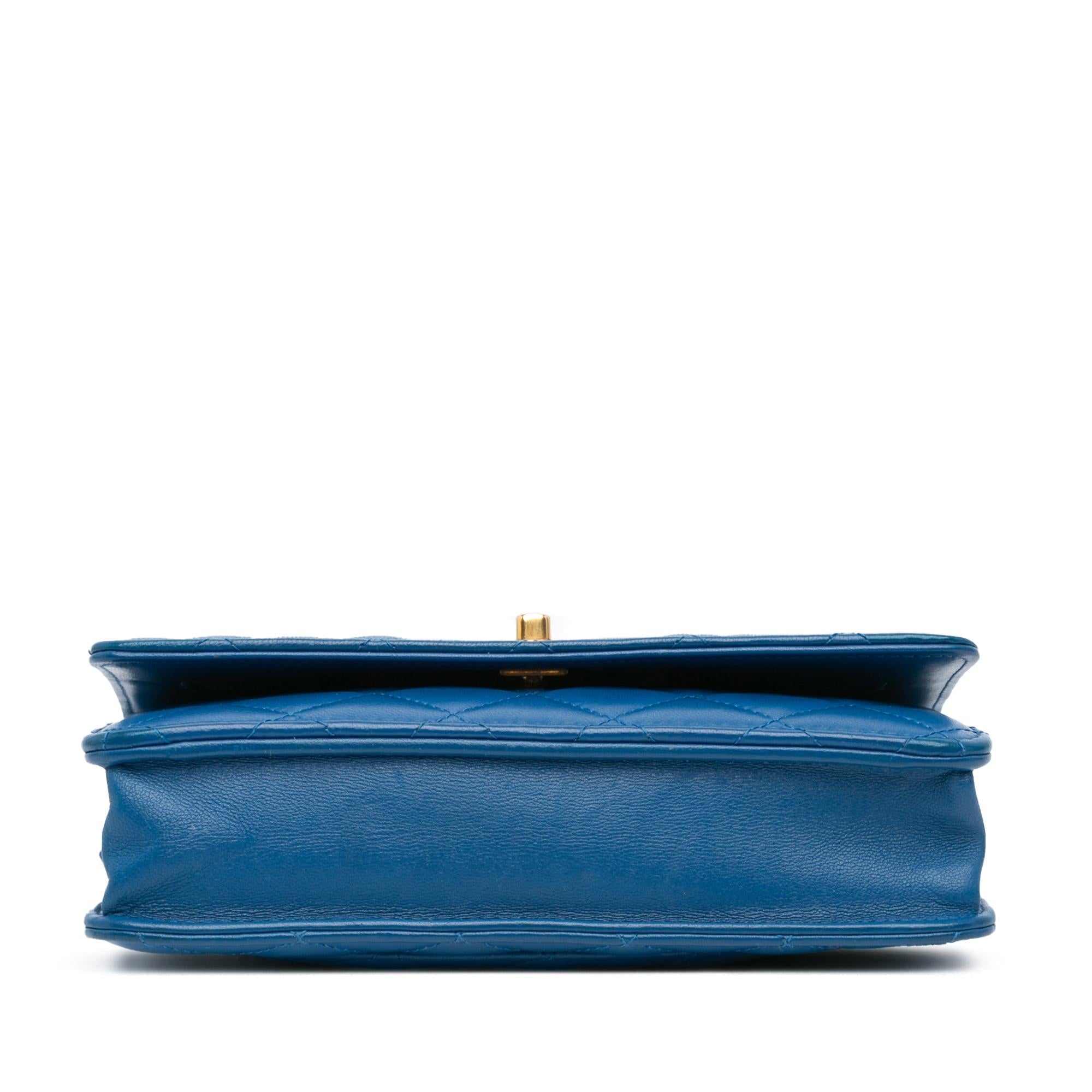 Chanel Lambskin Pearl Crush Wallet On Chain