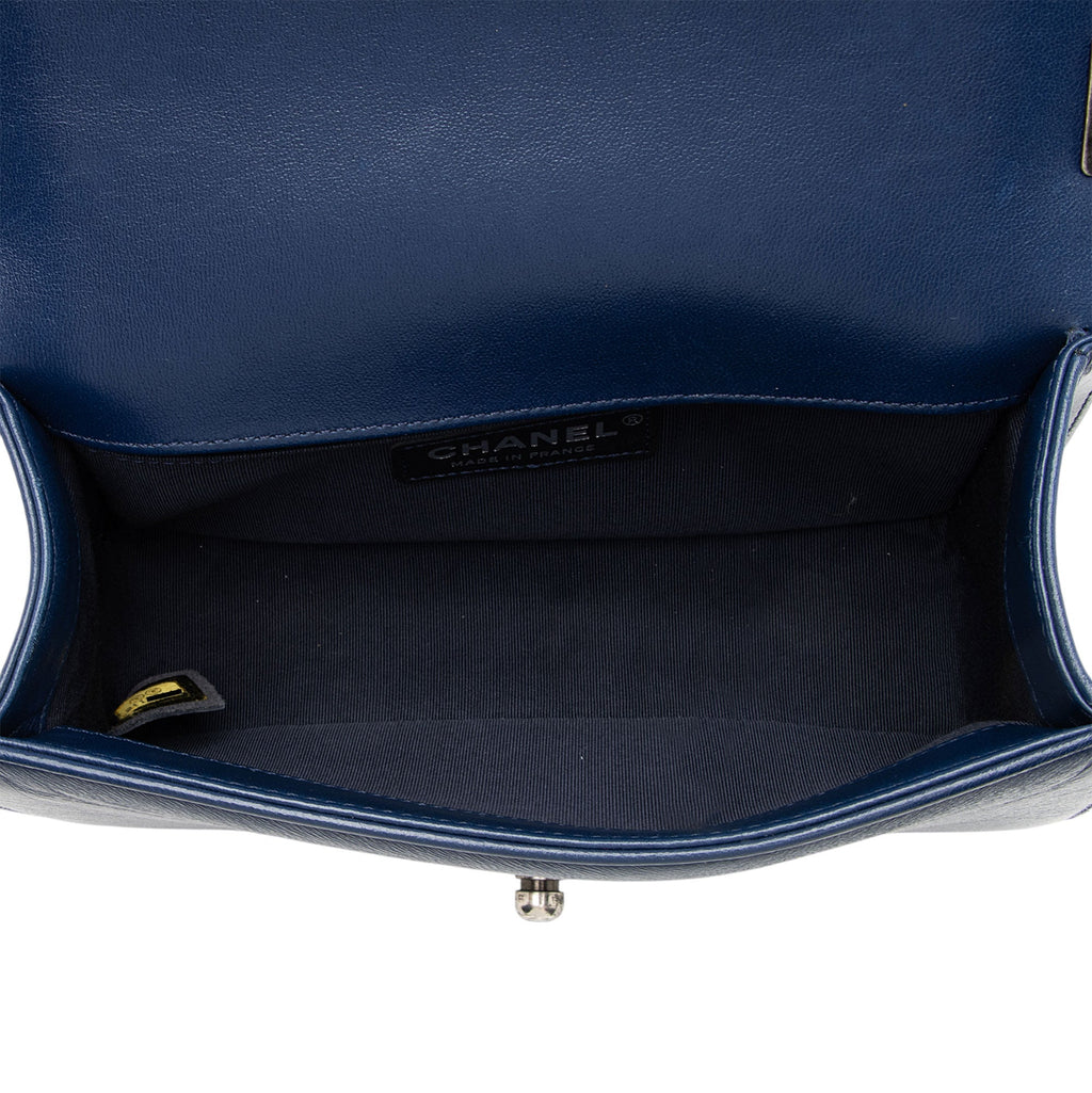 Chanel Lambskin Small Boy Bag