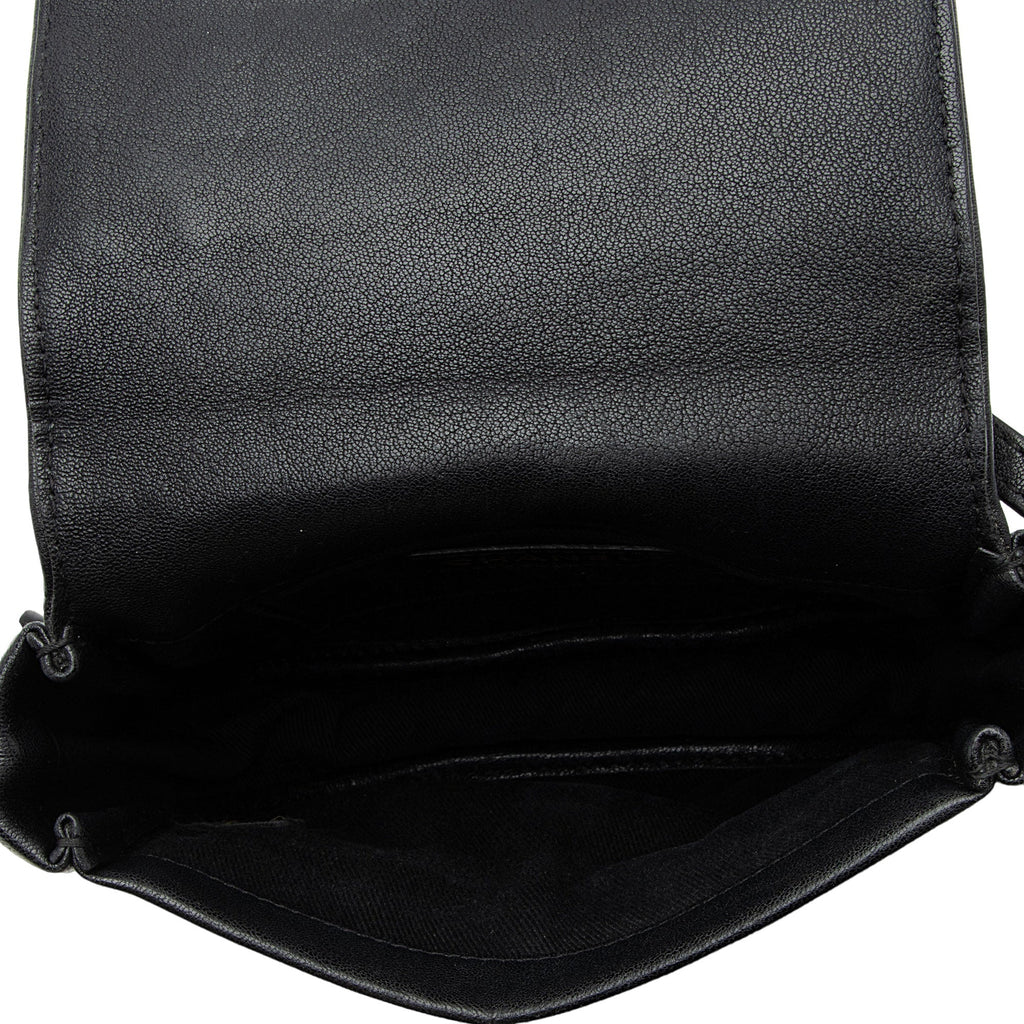 Chanel Lambskin Small Flap Messenger Bag (SHF-YRxjuM)