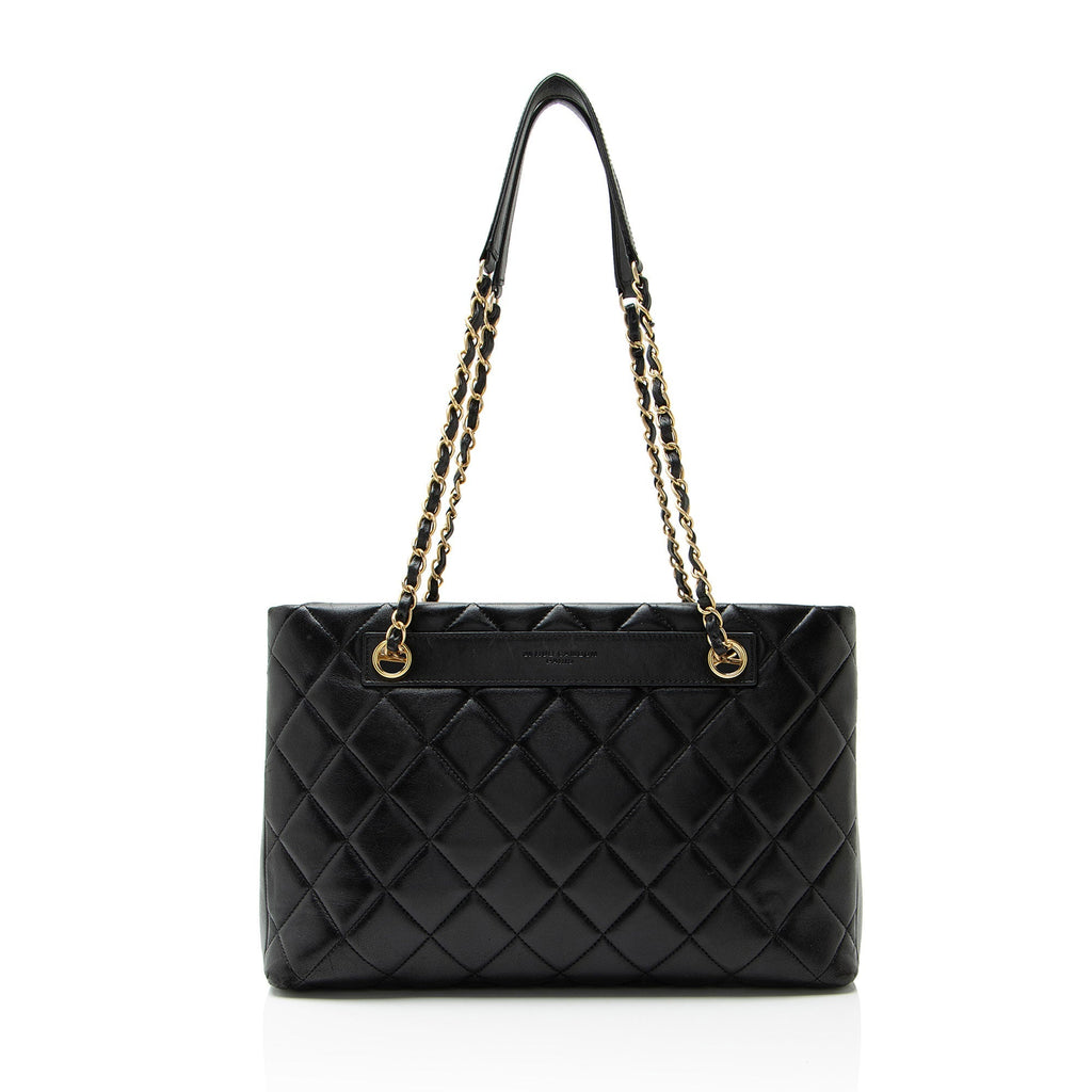 Chanel Lambskin Trendy CC Shopping Tote