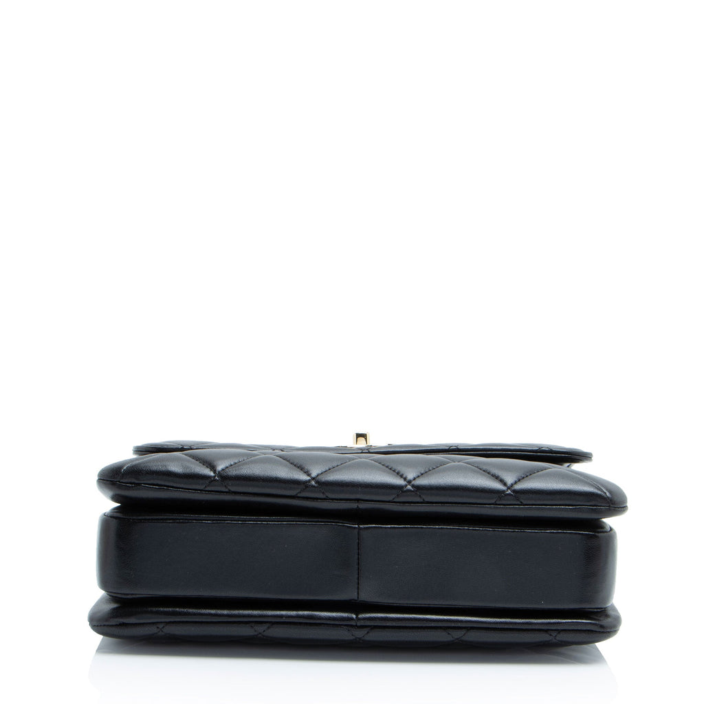 Chanel Lambskin Trendy CC Small Top Handle