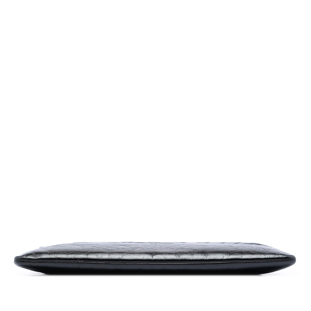 Chanel Large Aged Calfskin Gabrielle O Case Clutch