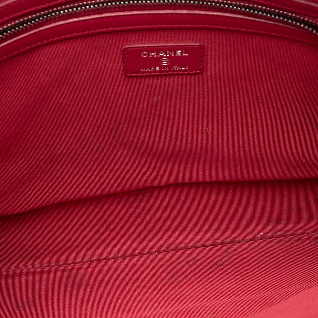 Chanel Large Aged Calfskin Gabrielle O Case Clutch