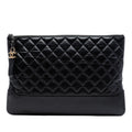 Chanel Large Aged Calfskin Gabrielle O Case Clutch