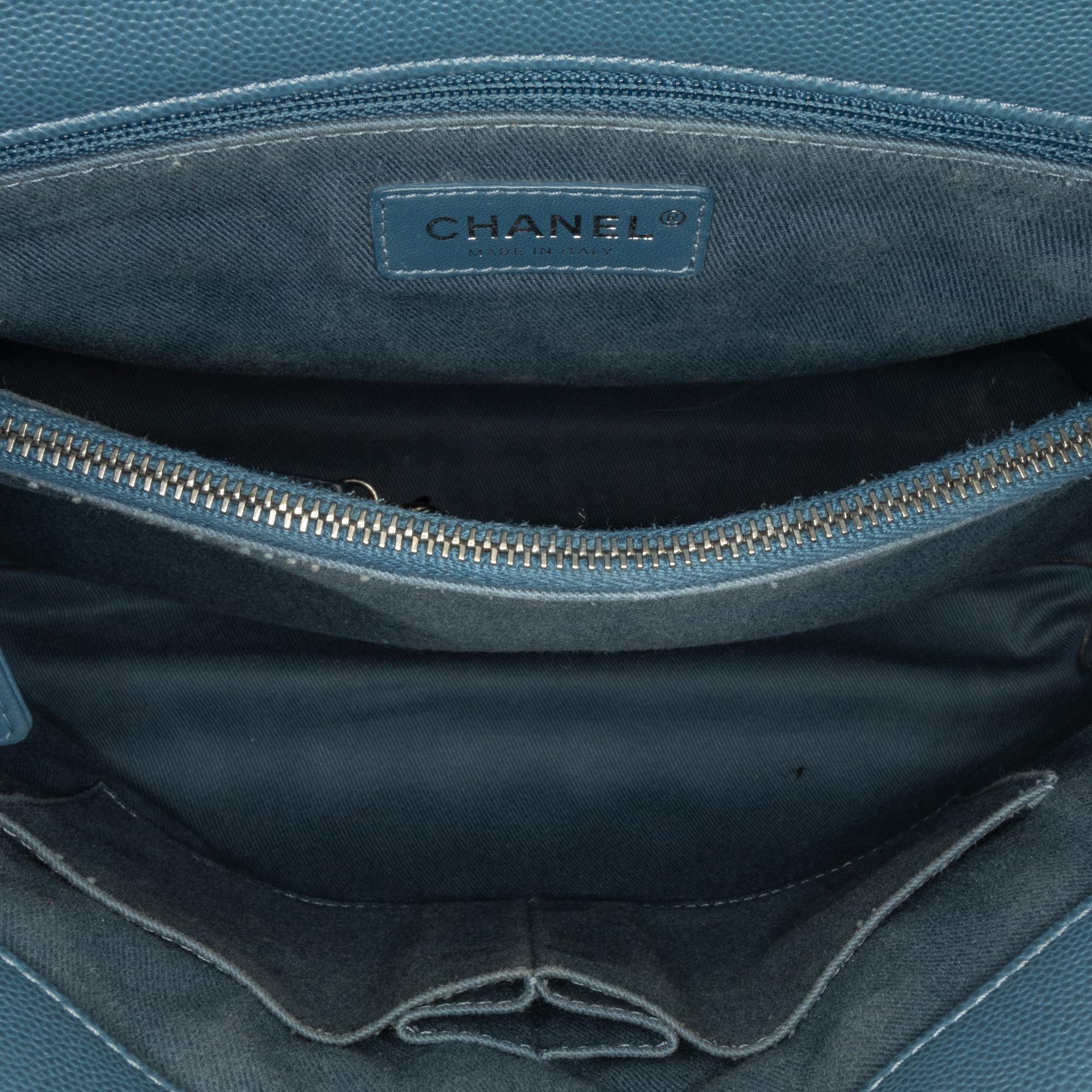Chanel Large Caviar Coco Top Handle Bag (SHG-nKdO2N)