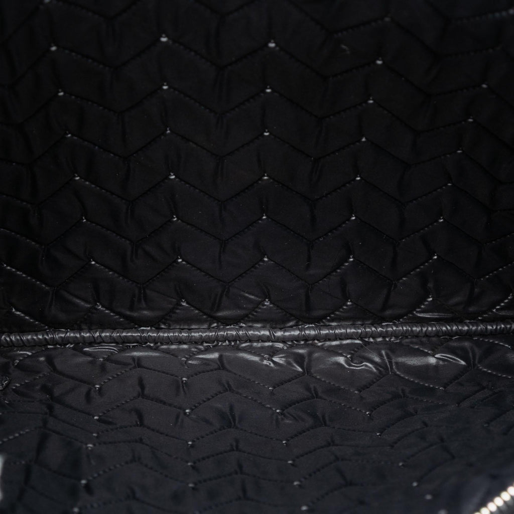 Chanel Large Chevron Caviar O Case Clutch
