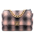 Chanel Large Cotton Check 19 Flap