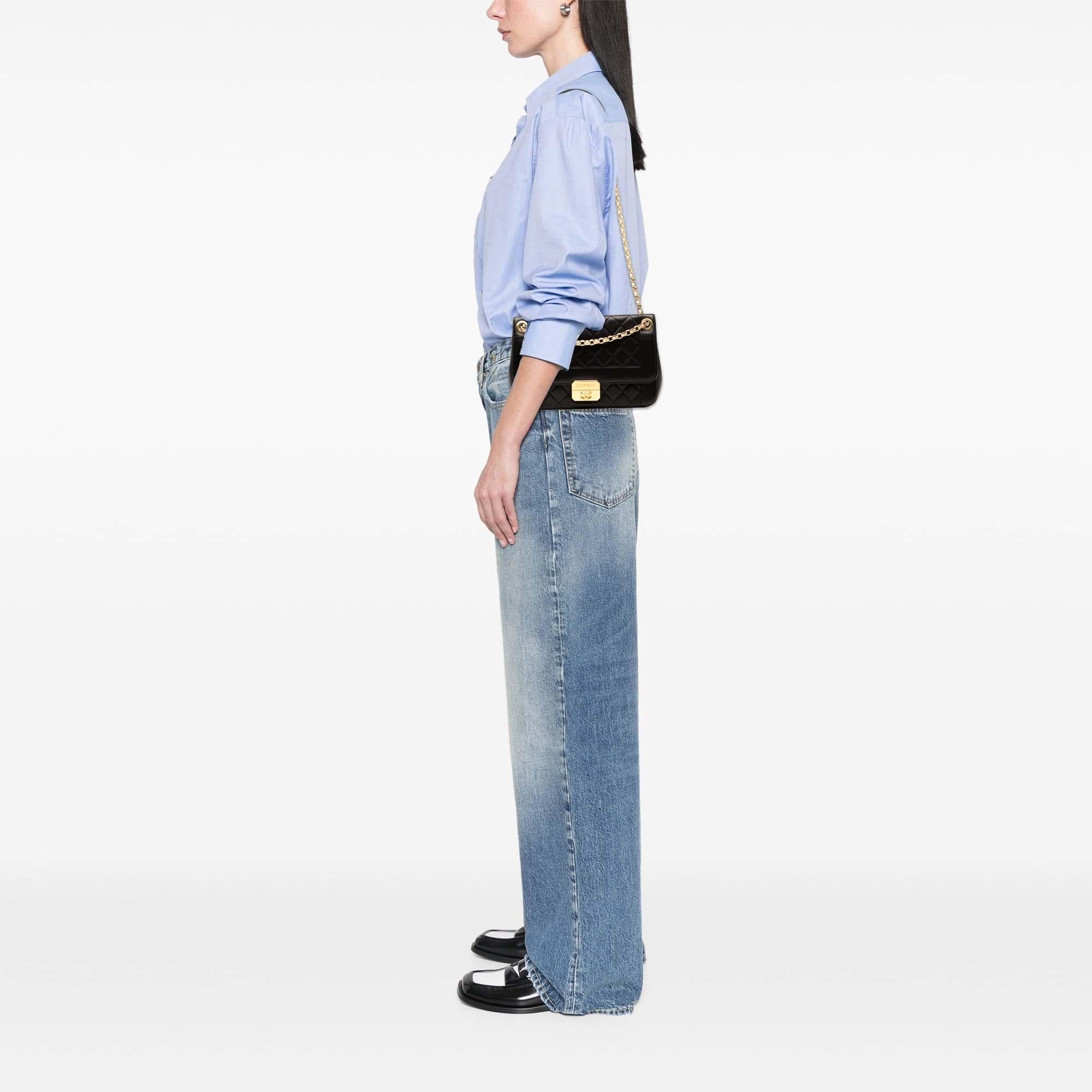 Chanel Large Lambskin Chic With Me Flap