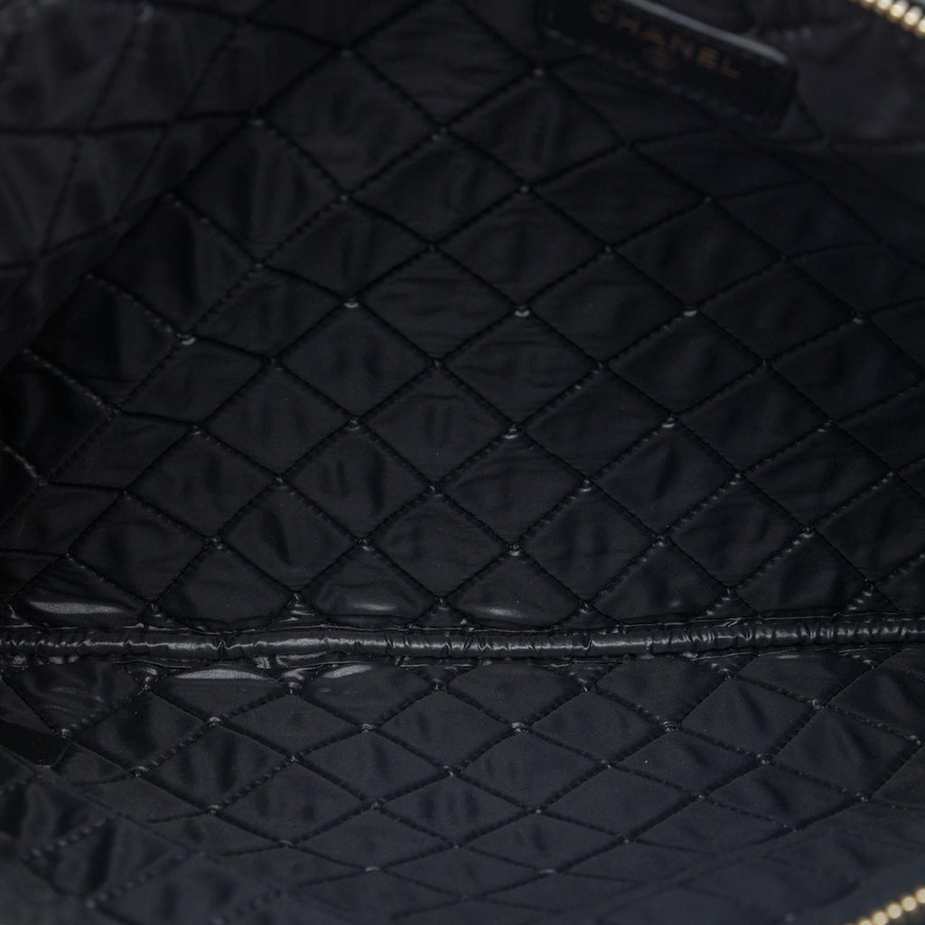 Chanel Large Quilted Lambskin Colorblock O Case
