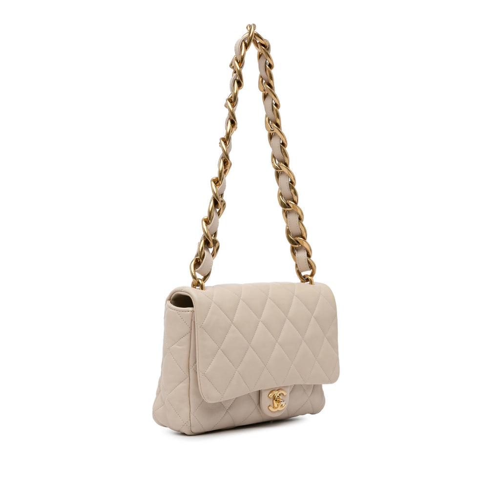 Chanel Large Quilted Lambskin Funky Town Flap