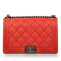 Chanel Double Stitch Boy Bag - Large